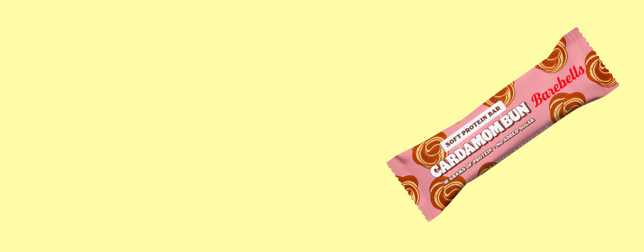 Barebells Soft Protein Bar. Cardamom Bun